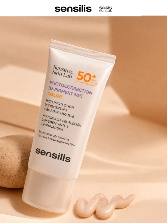 Тонирующий мусс Sensilis Photocorrection D-Pigment SPF 50+ Color, 40 мл