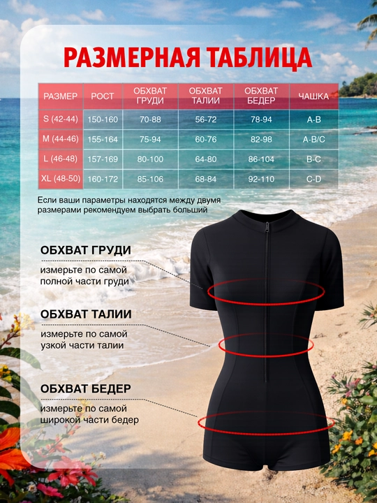 Burkini, yopiq kupalnik, hijob kupalnik ayollar uchun qora, kichik o'lcham