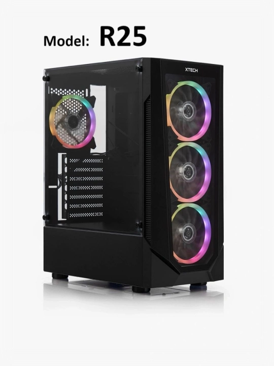Корпус для компьютера, игровой кейс, XTECH R25 - 