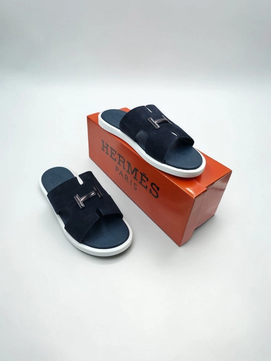 Мужские тапочки HERMES