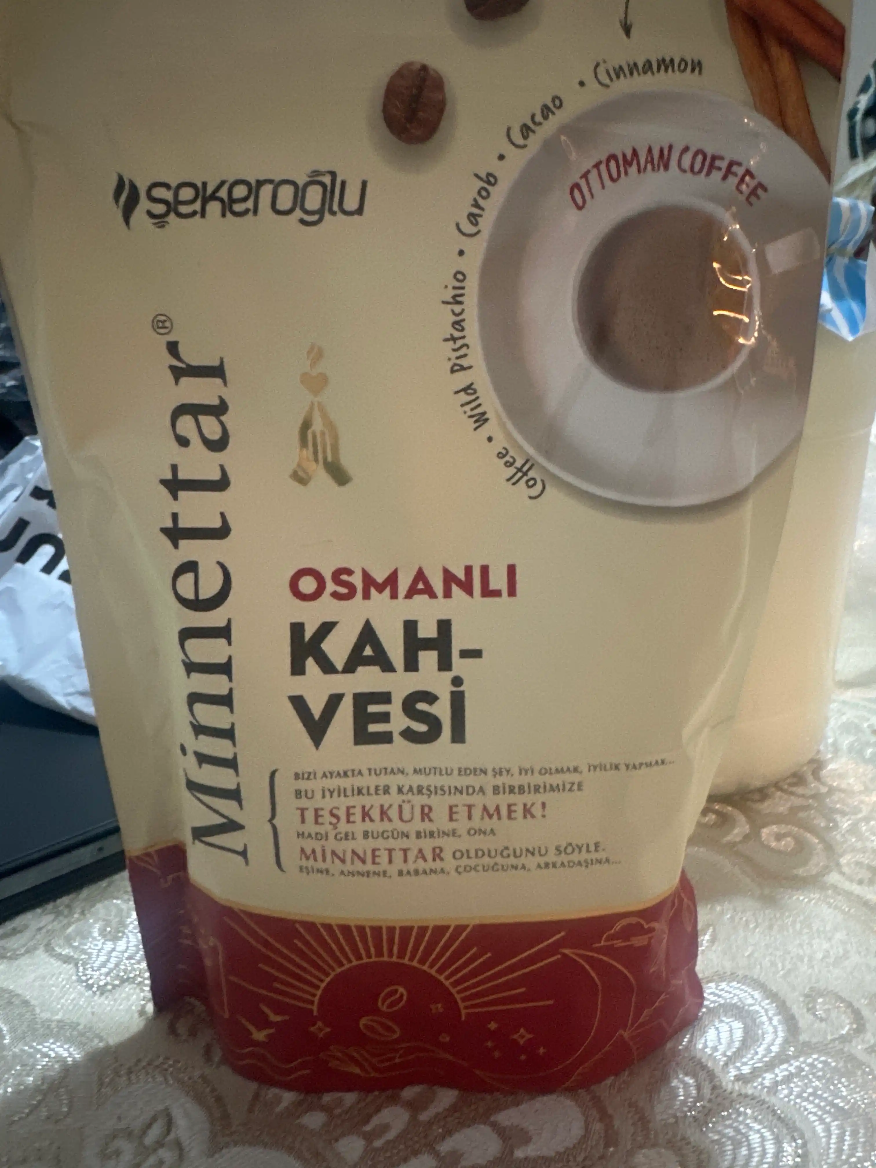 Şekeroğlu Osmanli dolchinli turk qahvasi, 165 g