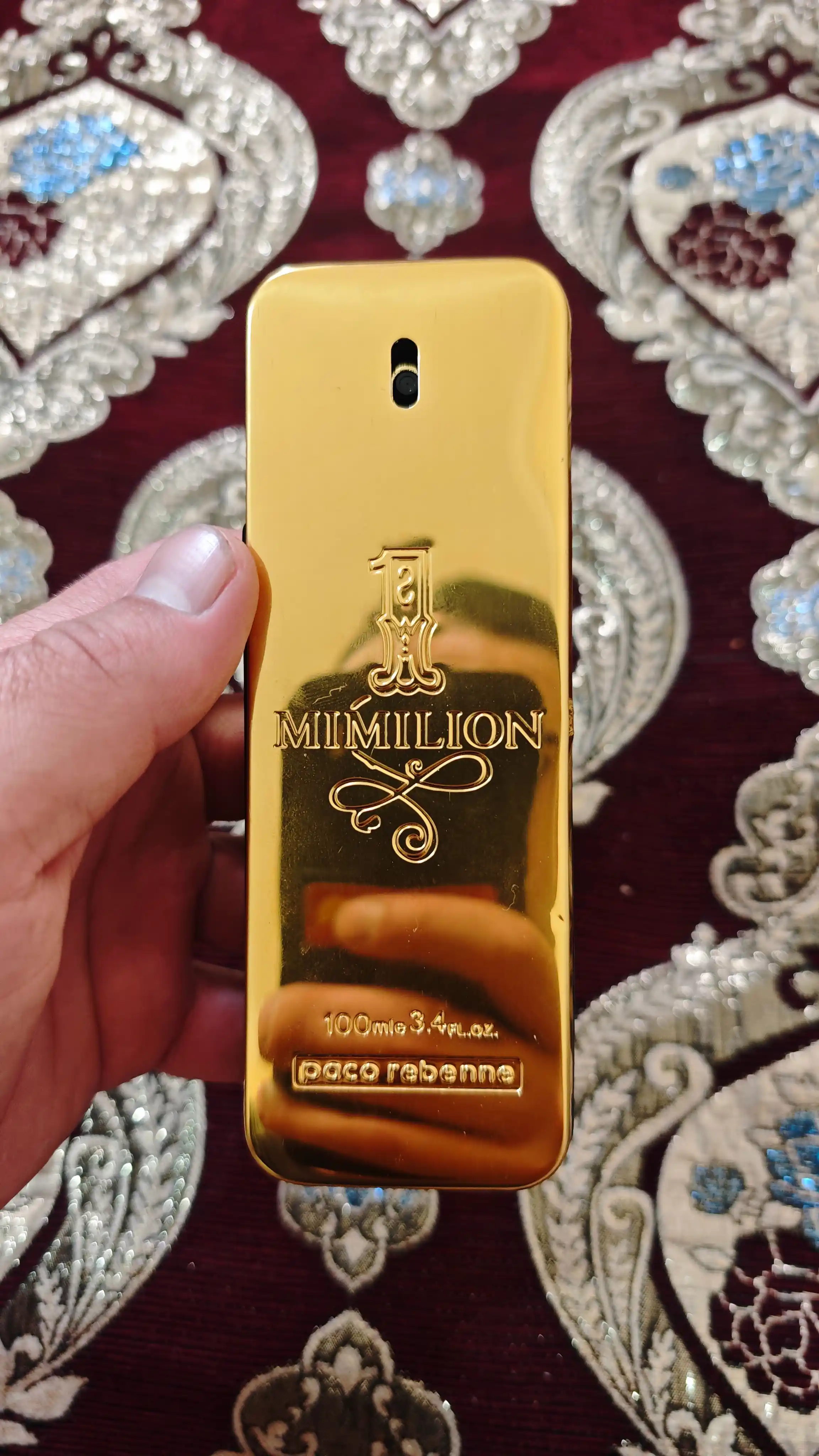 Paco Rabanne 1 Million Eau de Toilette, erkaklar uchun, yog'och hidi, 100 ml