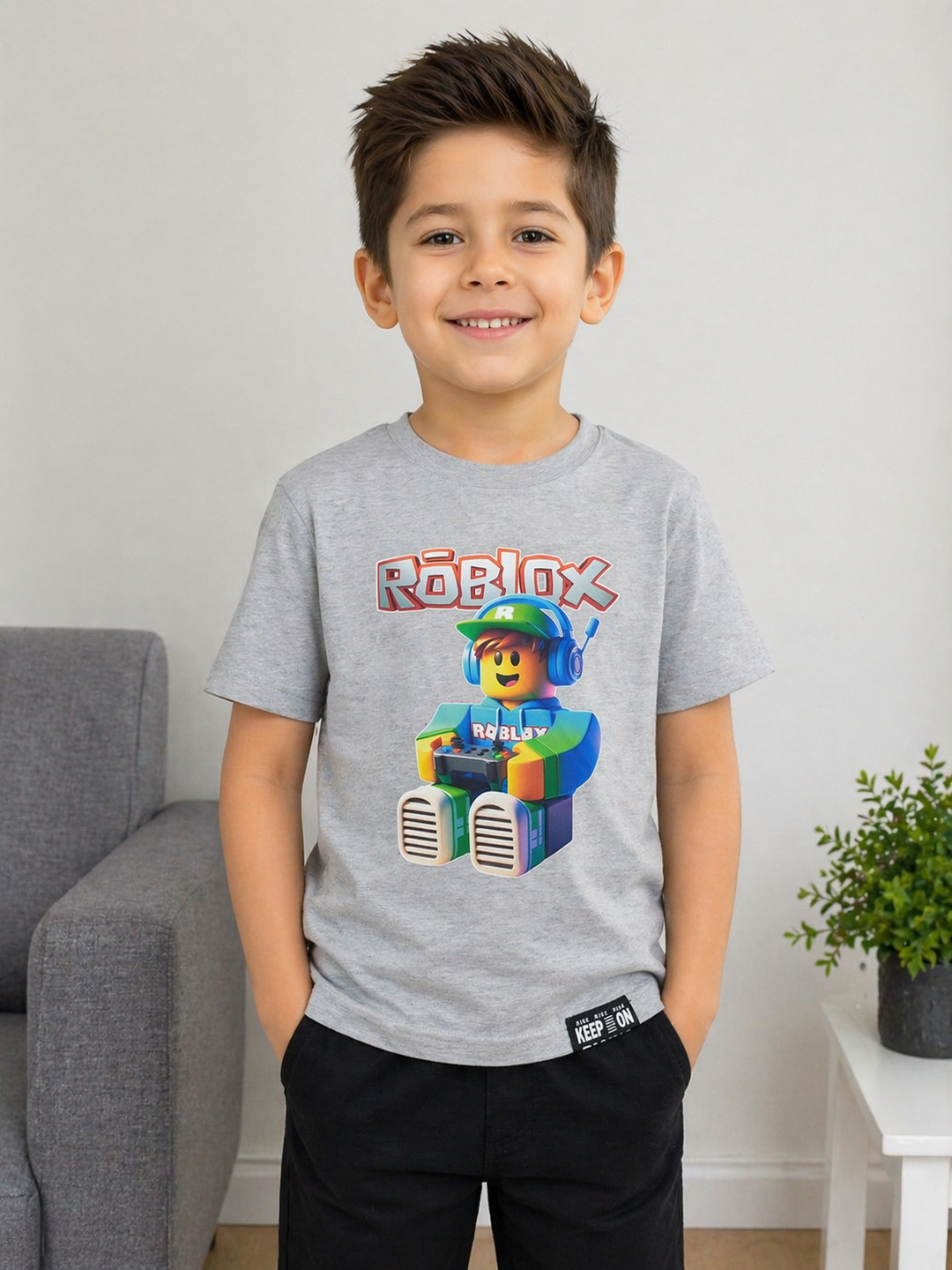 Futbolka o'g'il va qiz bolalar uchun, bosmali, minecraft, brawl stars - 