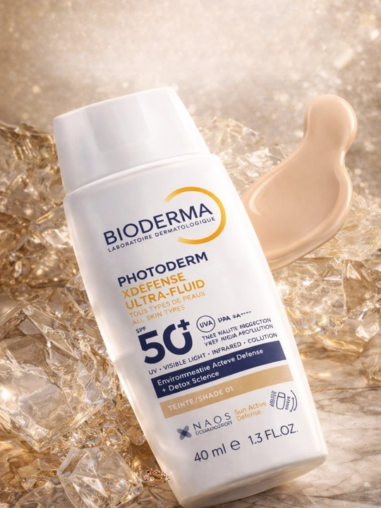 Флюид для защиты от солнца Bioderma Photoderm XDefense SPF50+ 01ton лёгкая текстура 40 мл