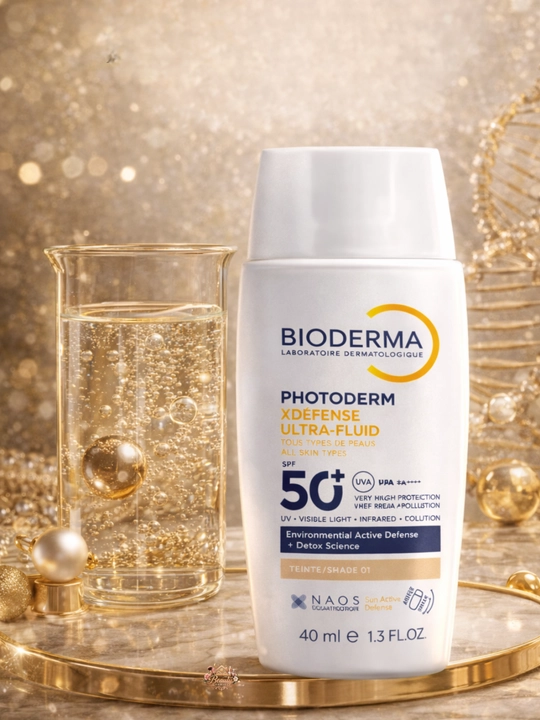 Флюид для защиты от солнца Bioderma Photoderm XDefense SPF50+ 01ton лёгкая текстура 40 мл