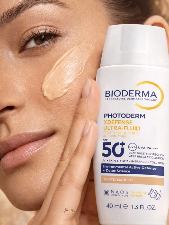 Флюид для защиты от солнца Bioderma Photoderm XDefense SPF50+ 01ton лёгкая текстура 40 мл