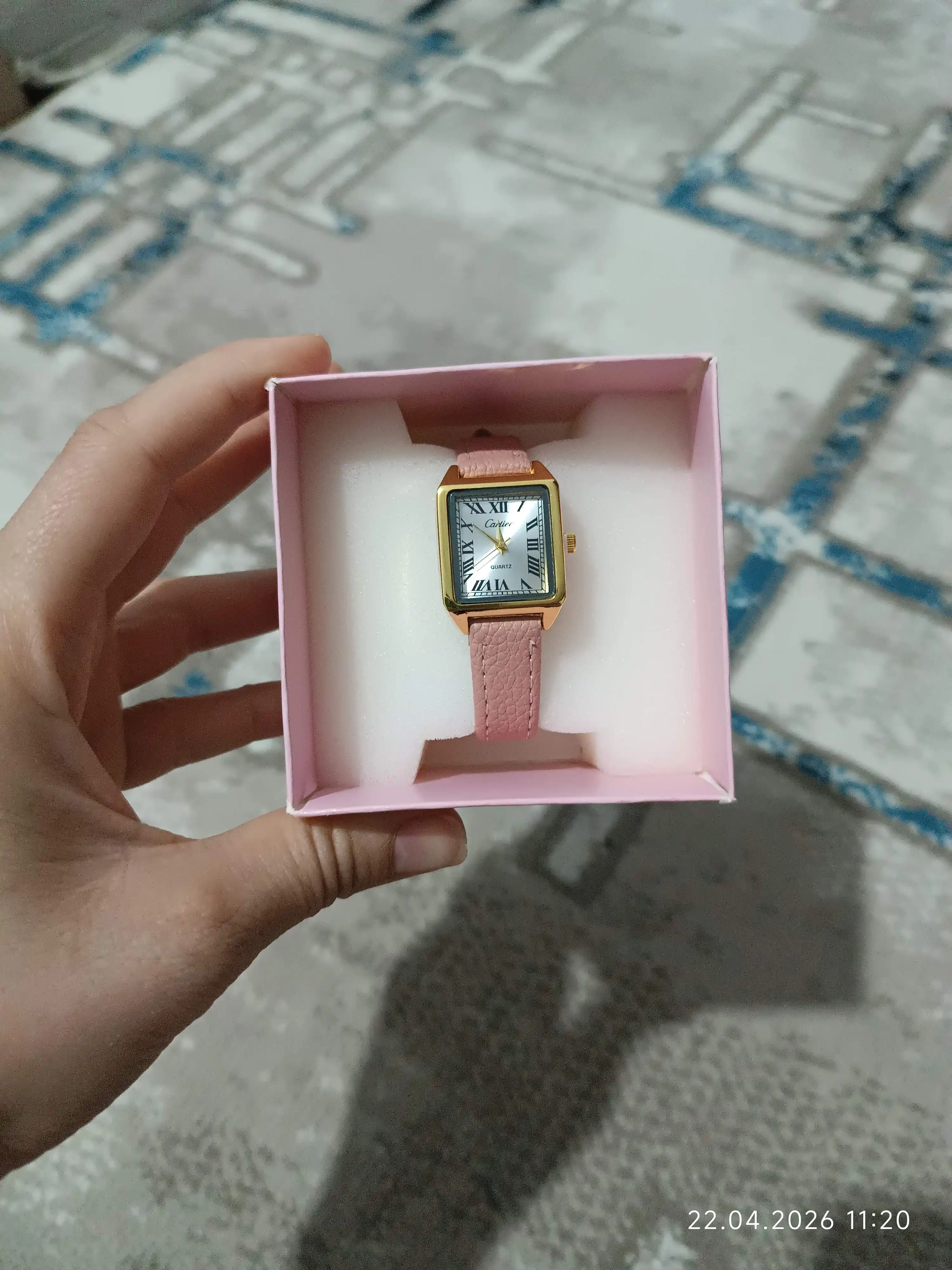 Женские часы Galaxy Quartz_Cartier Quartz — в подарочной коробке