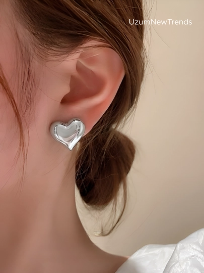 Серьги женские, элегантные, нарядные и повседневные — SMARTIZ-S925СЕРЬГИ-АЛЫЙ