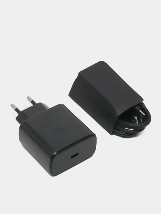 Tezkor zaryadlovchi Samsung quvvatlagichi 45W, 25W, Type-C kabeli