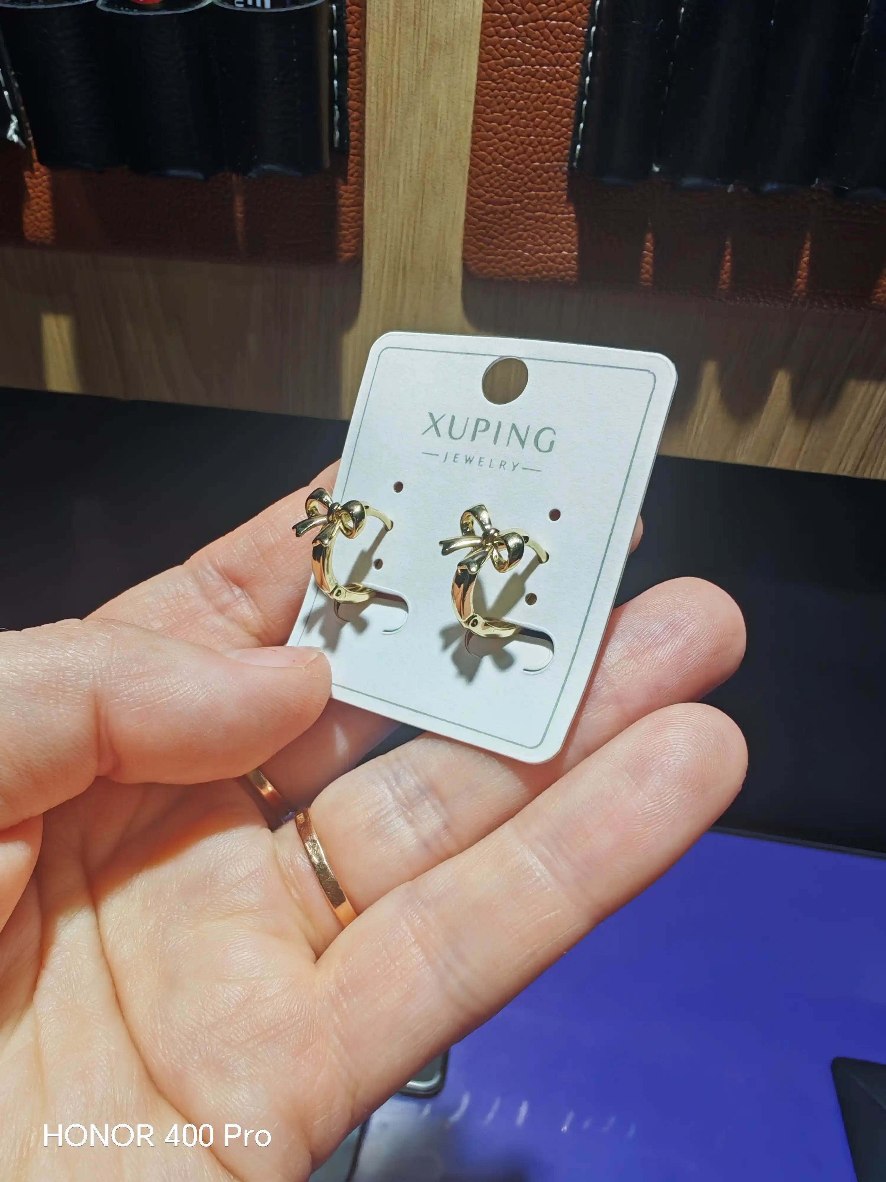 Маленькие серьги из медицинской стали Xuping