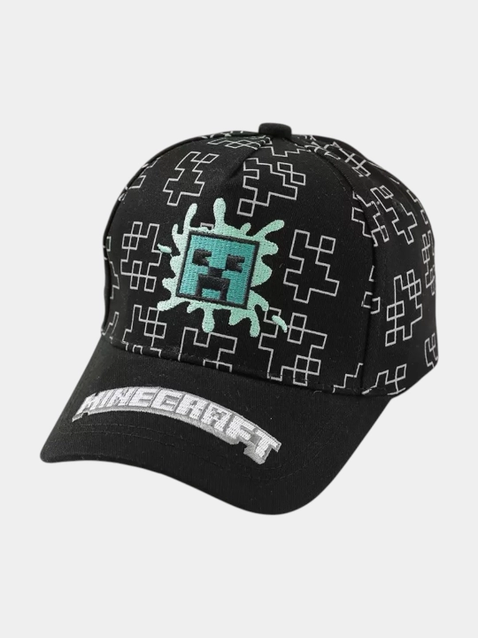 Кепка Мinecraft с вышивкой, бейсболка для детей и подростков - 