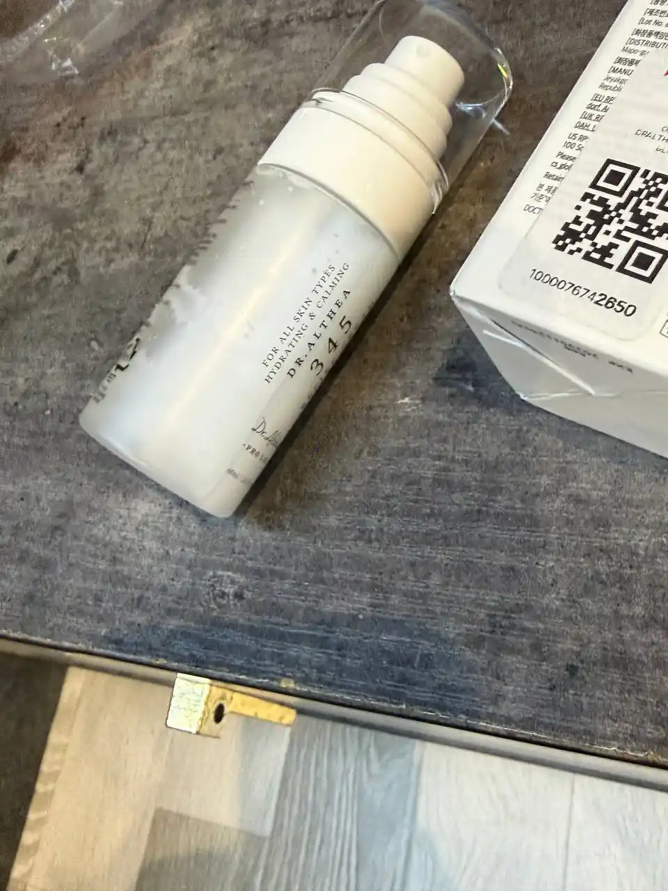 Кремовый спрей мист для лица Dr Althea 345 Relief Cream mist, рис и пантенол, успокаивающий
