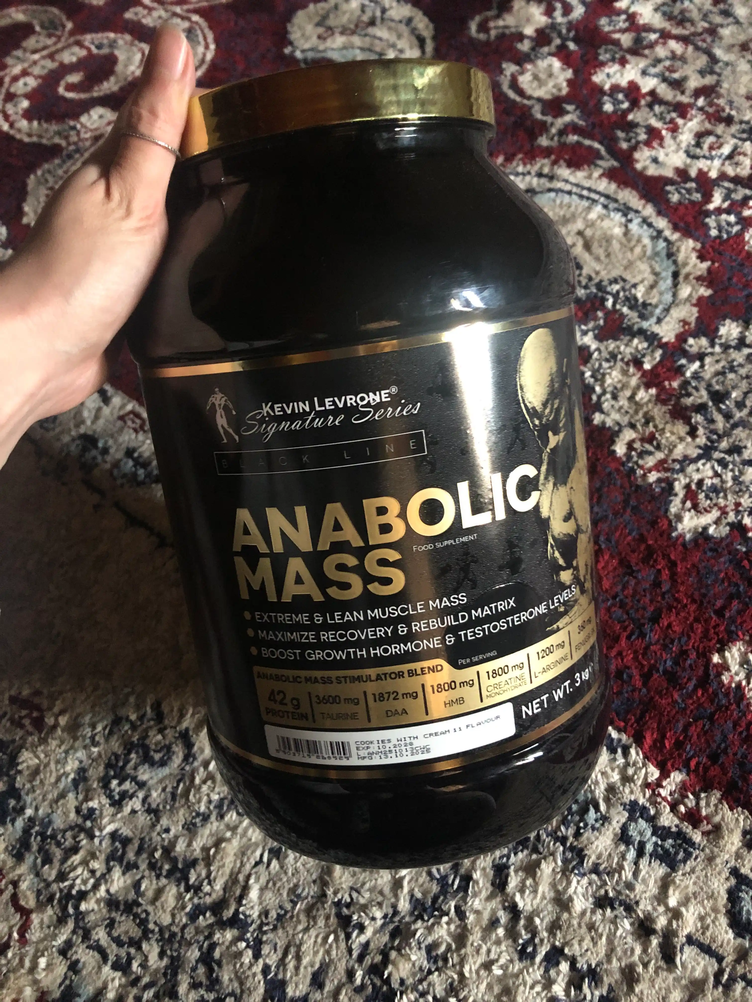 Geyner Kevin Levrone Anabolic Mass, 3 kg