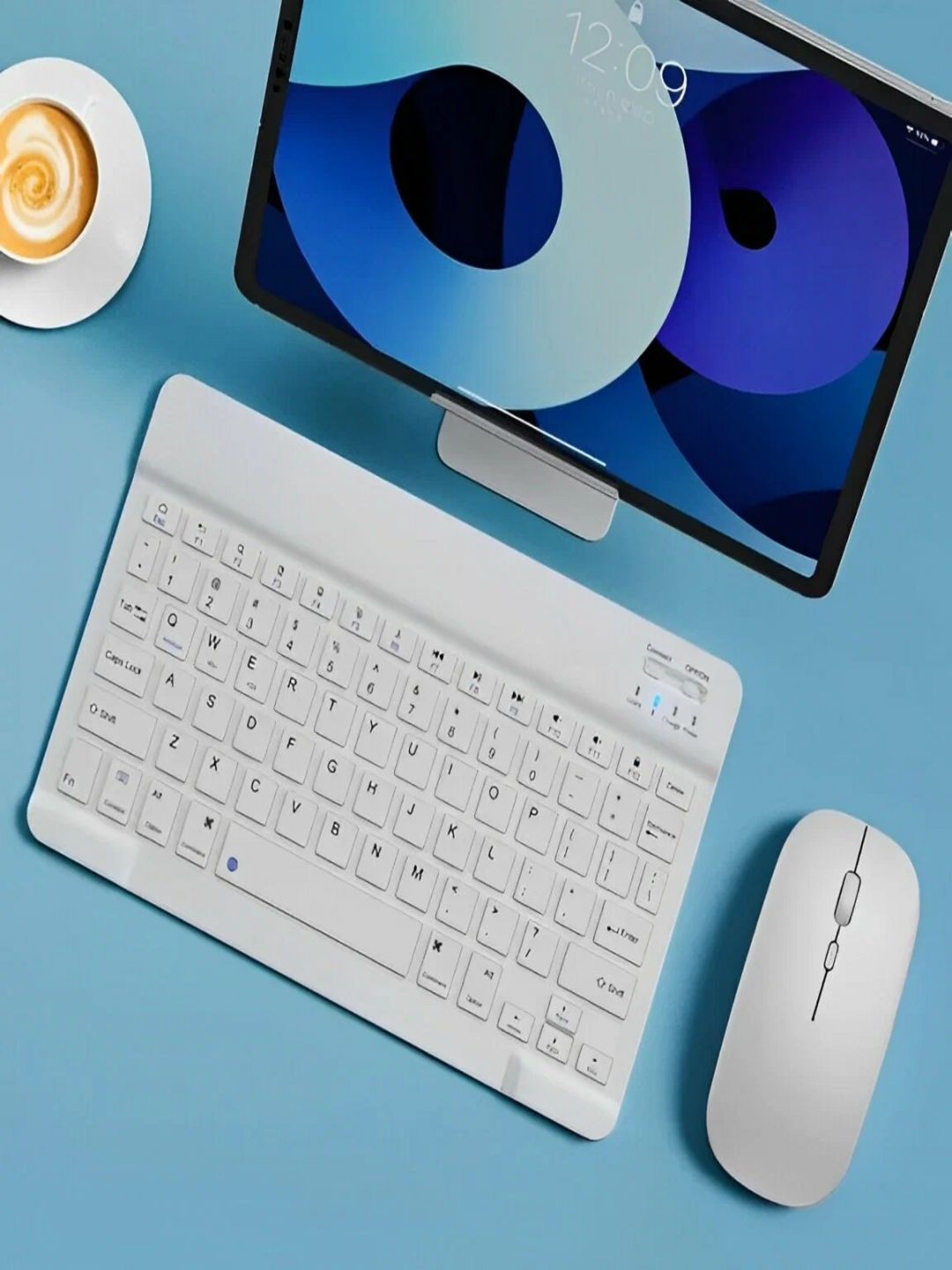 Ultra-yupqa simsiz Bluetooth klaviatura va sichqoncha to'plami Mouse Keyboard
