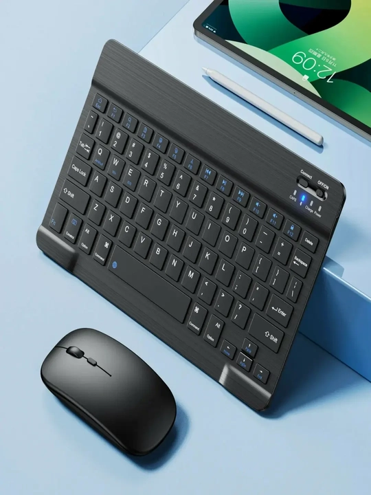 Ultra-yupqa simsiz Bluetooth klaviatura va sichqoncha to'plami Mouse Keyboard