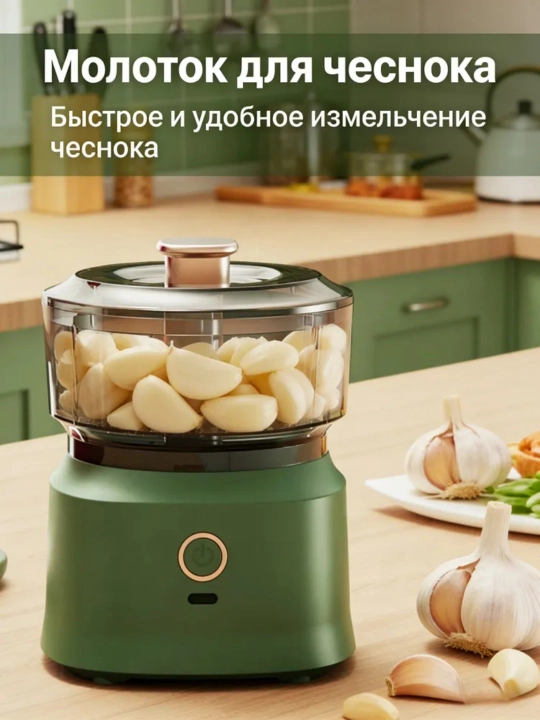 Измельчитель chopper 350 мл для мяса и овощей, кухонный блендер