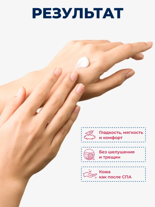 Крем-бальзам для рук и локтей Pharmacos PANTHENOL UREA 75мл. Витэкс