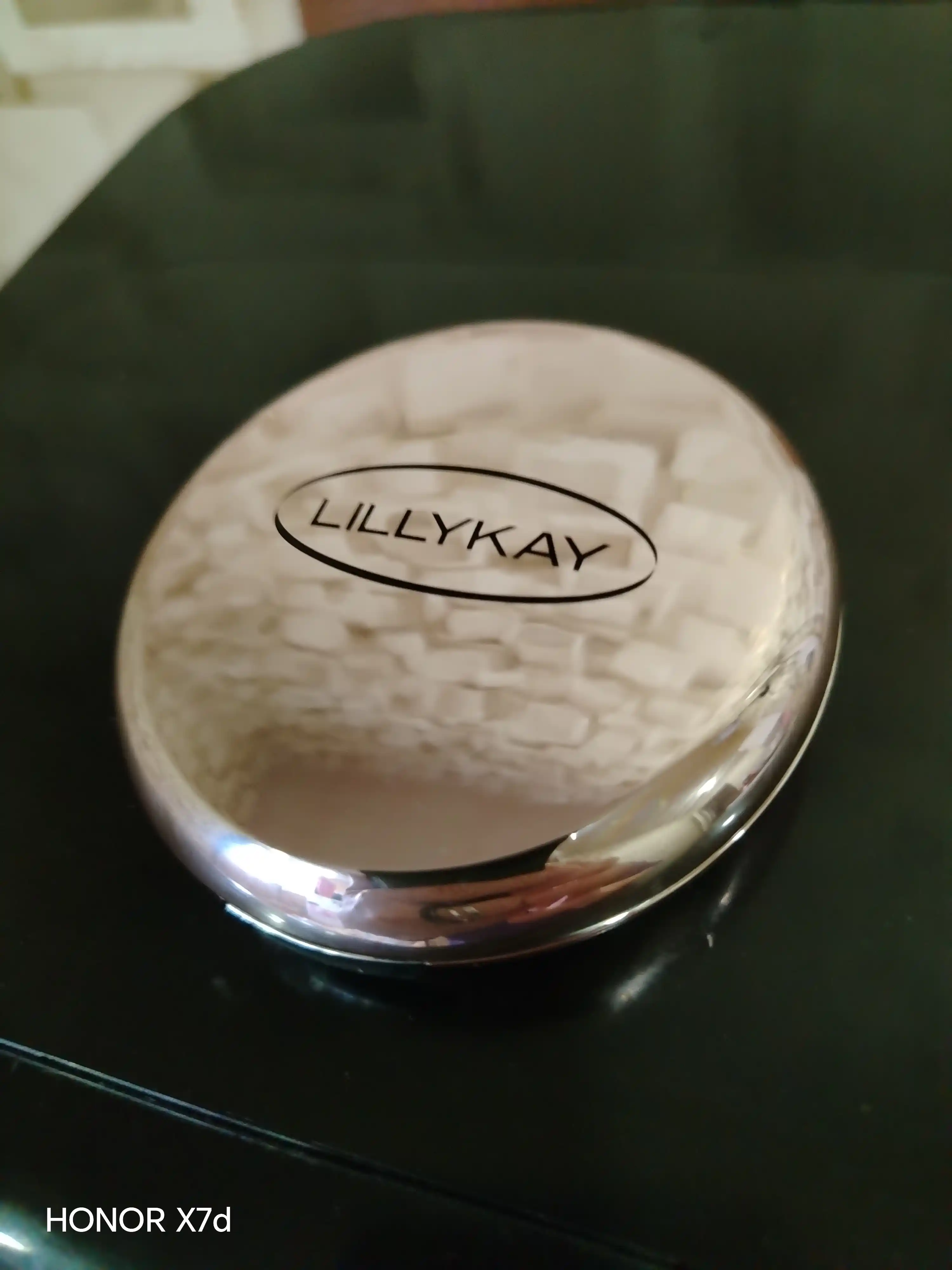 Пудра для лица 1+1, осветляющая пудра Lillykay Brightening Powder Pact SPF30+, Корея