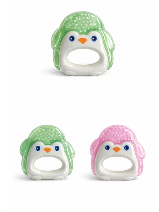 Bolalar uchun sovitiladigan suvli tishlagich pingvin, BPA Free прорезыватель 3+ oy