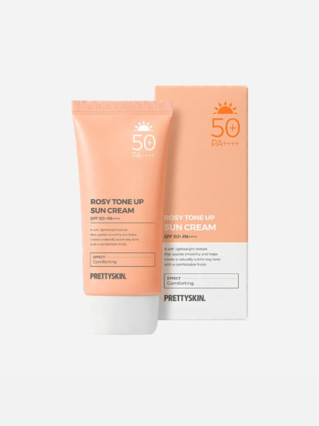 Pretty Skin Yuz uchun namlovchi, quyoshdan himoyalovchi krem SPF50+ PA++++ 4 xil, 70 ml