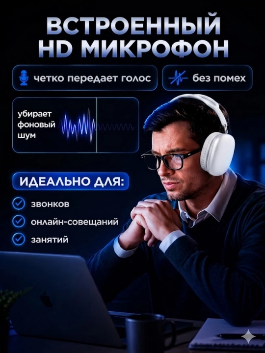Simsiz quloqchinlar P9, Bluetooth 5.0, Stereo tovush, Qora, Oq, Moviy, Qizil