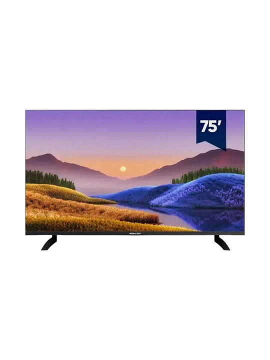 Телевизор Avalon B75MQA800 Smart TV 4K, черный - 