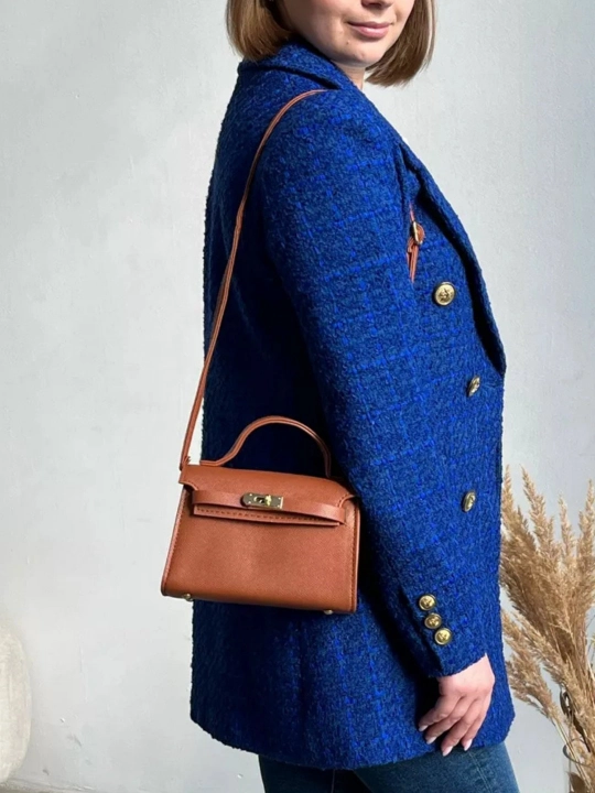 Kelly сумка кросс-боди, маленькая, через плечо, в стиле Hermes, ХЕРМЕС маленькая, экокожа