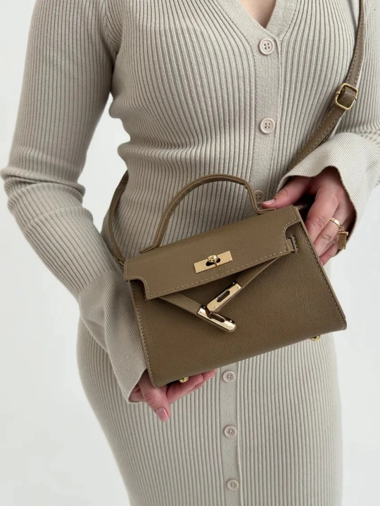 Kelly сумка кросс-боди, маленькая, через плечо, в стиле Hermes, ХЕРМЕС маленькая, экокожа