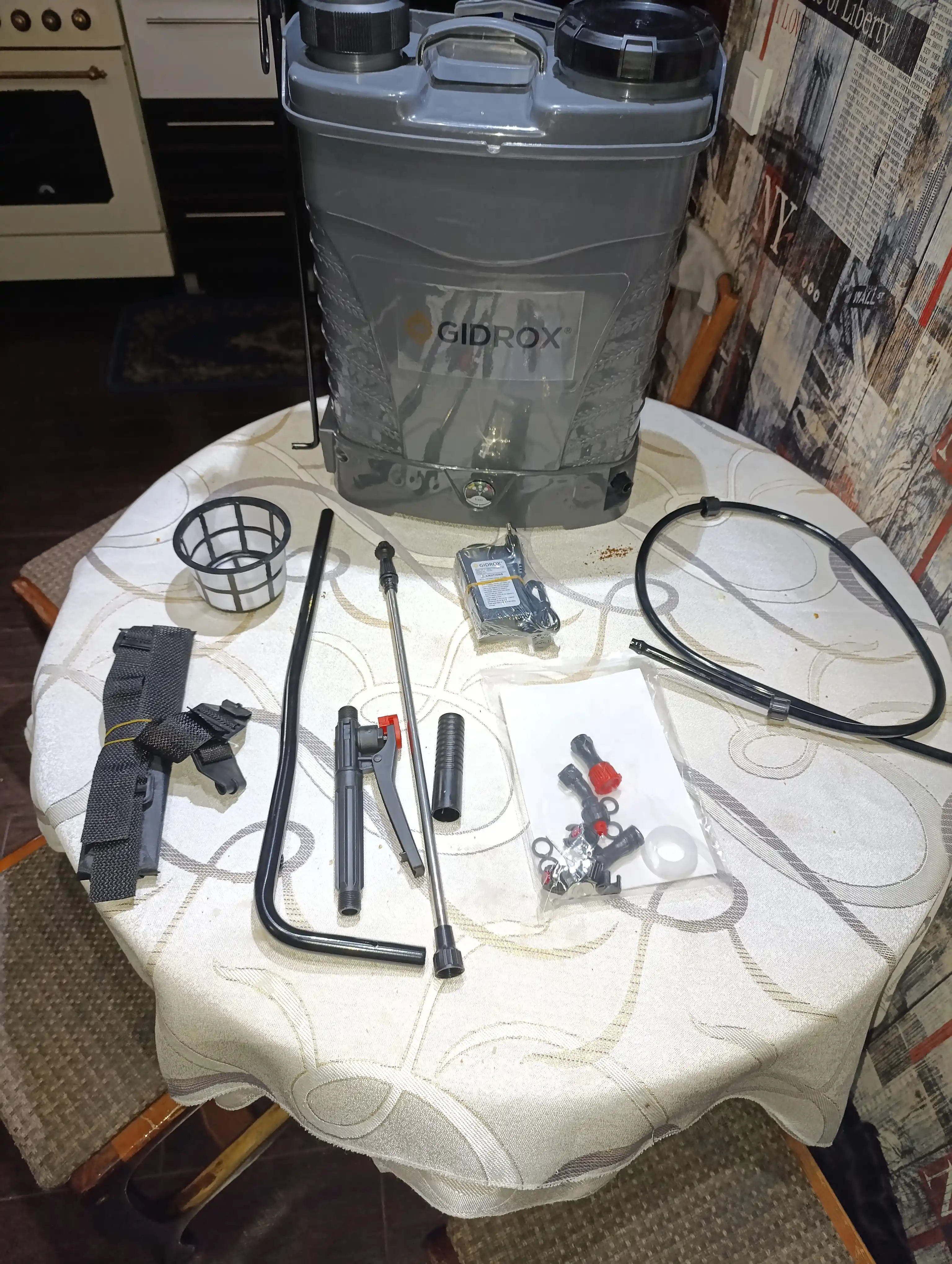 Akkumulyatorli purkagich GIDROX SD16-A 16L, 6 bar, bog‘ va tomorqa uchun