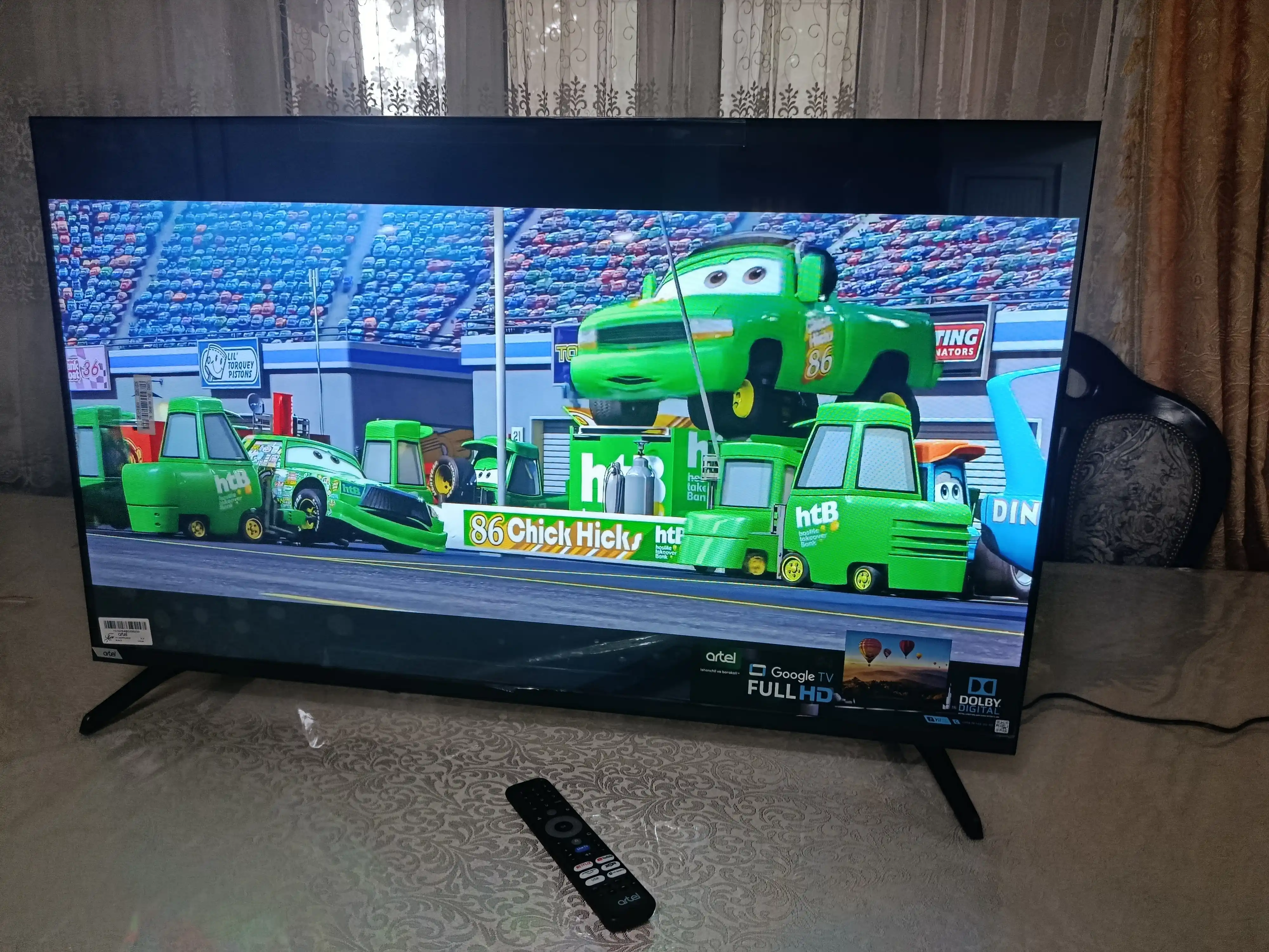 Телевизор Artel A43PFCH010 43" Google tv FHD, пульт с голосовым поиском