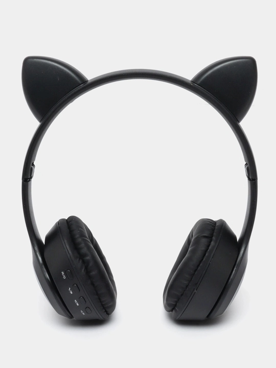 Cat Ear simsiz quloqchinlar (Bluetooth 5.3) – LED yoritgichli, bolalar va qizlar uchun