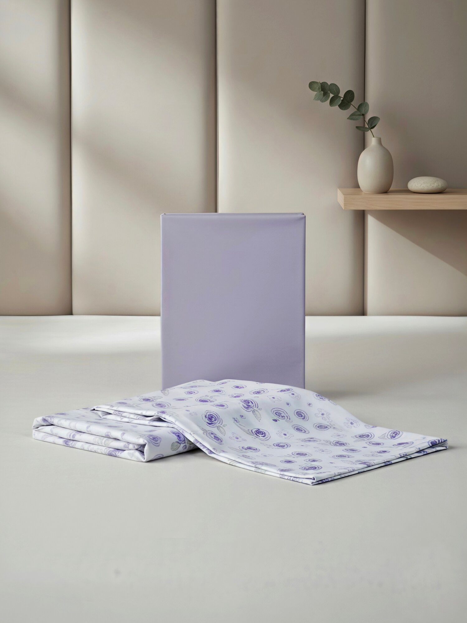 Bir kishilik choyshablar to'plami, super satin matosidan - 
