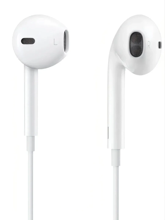 Наушники проводные Apple EarPods Lightning, Type c White EarPods