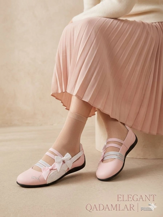 Puma baletka batlik har bir detal mukamal va o'zgacha tayyorlagan razmeri 36-40