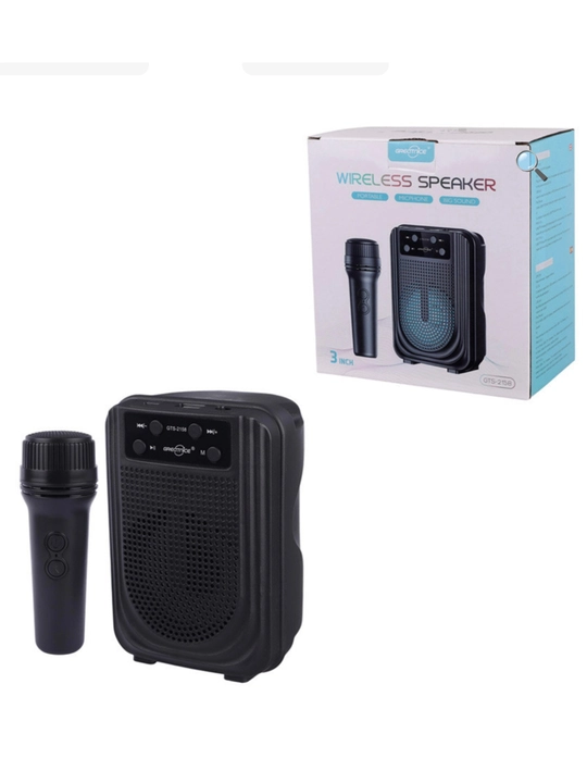Караоке колонка Bluetooth с микрофоном, для прослушивания музыки GTS-2116