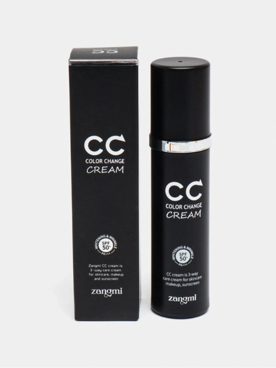 CC крем Zangmi — естественный эффект и комфорт, 50 мл - 