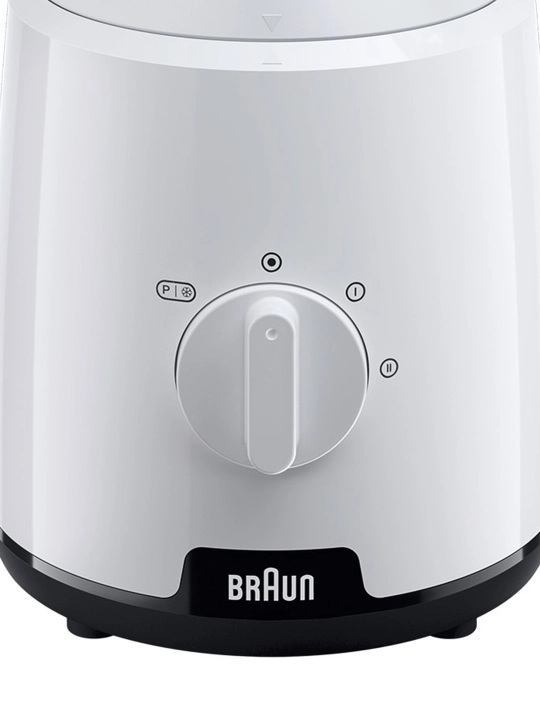Braun JB1050WH statsionar blender 600 Vt, 1.25 l shisha idishli oq