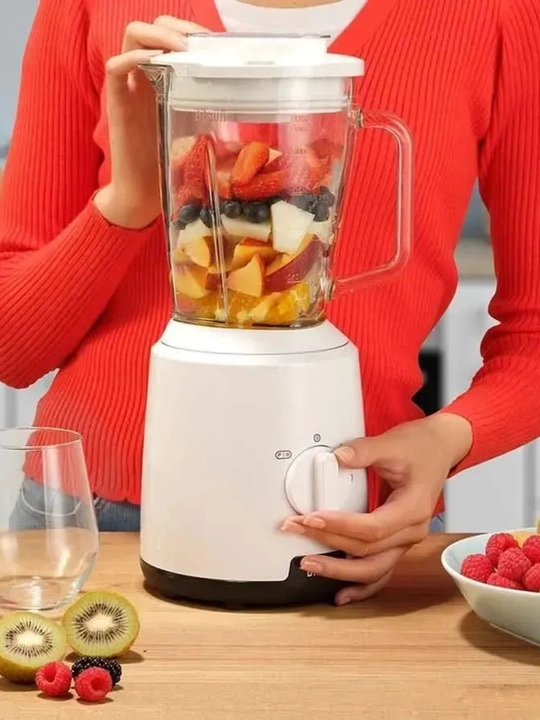 Braun JB1050WH statsionar blender 600 Vt, 1.25 l shisha idishli oq
