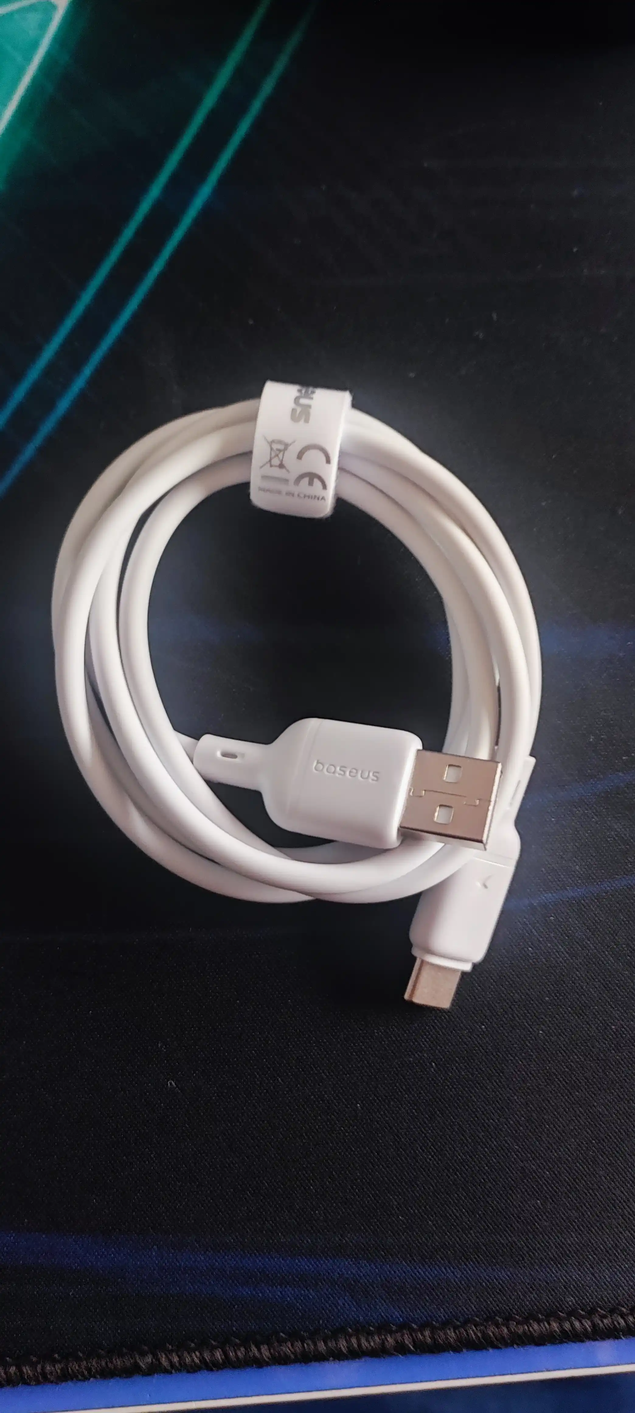Kabel Baseus Silky USB-A to USB-C 3A, 1 va 2 metr