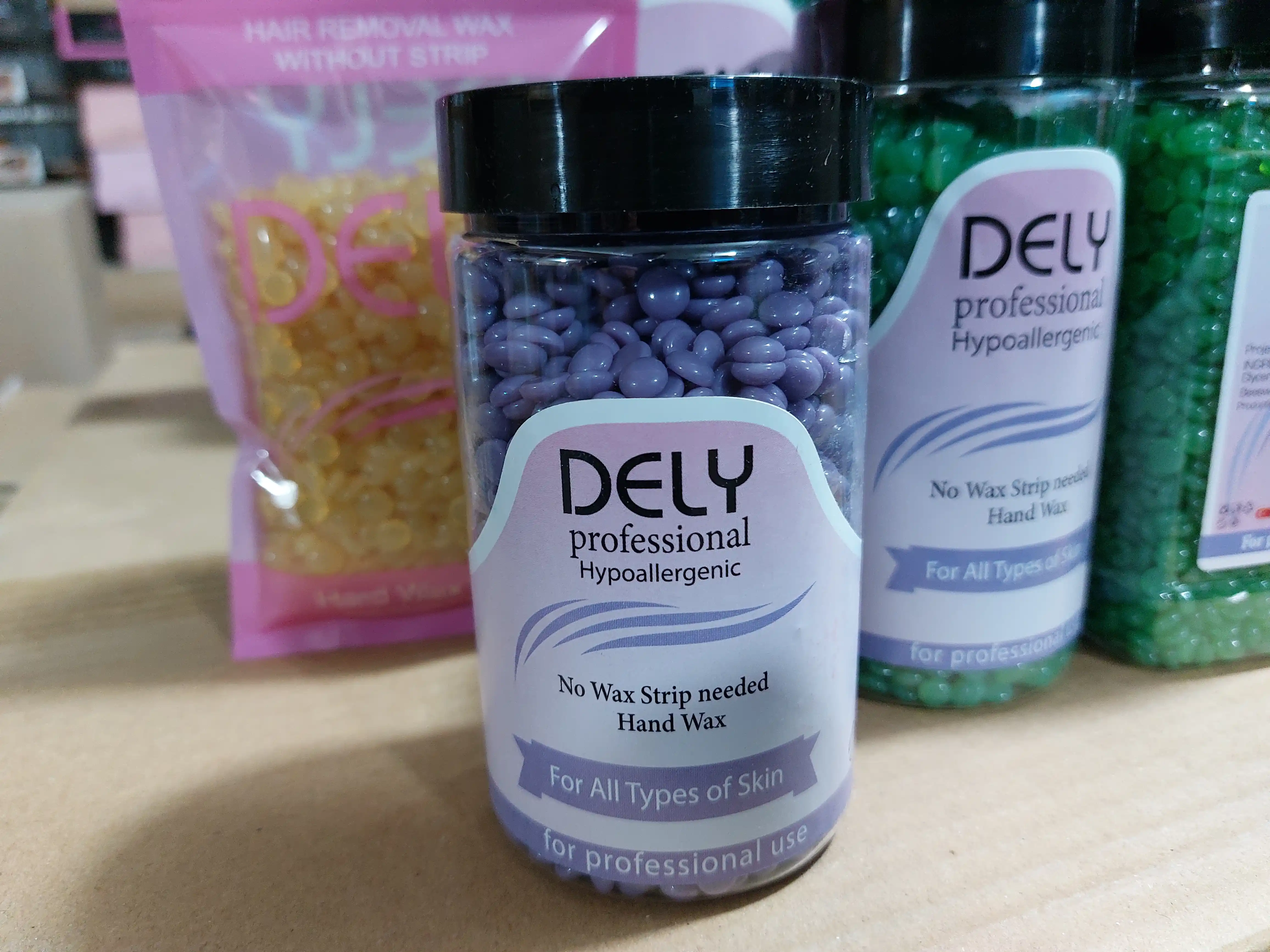 Воск для депиляции DELY, 100-450 гр, в гранулах