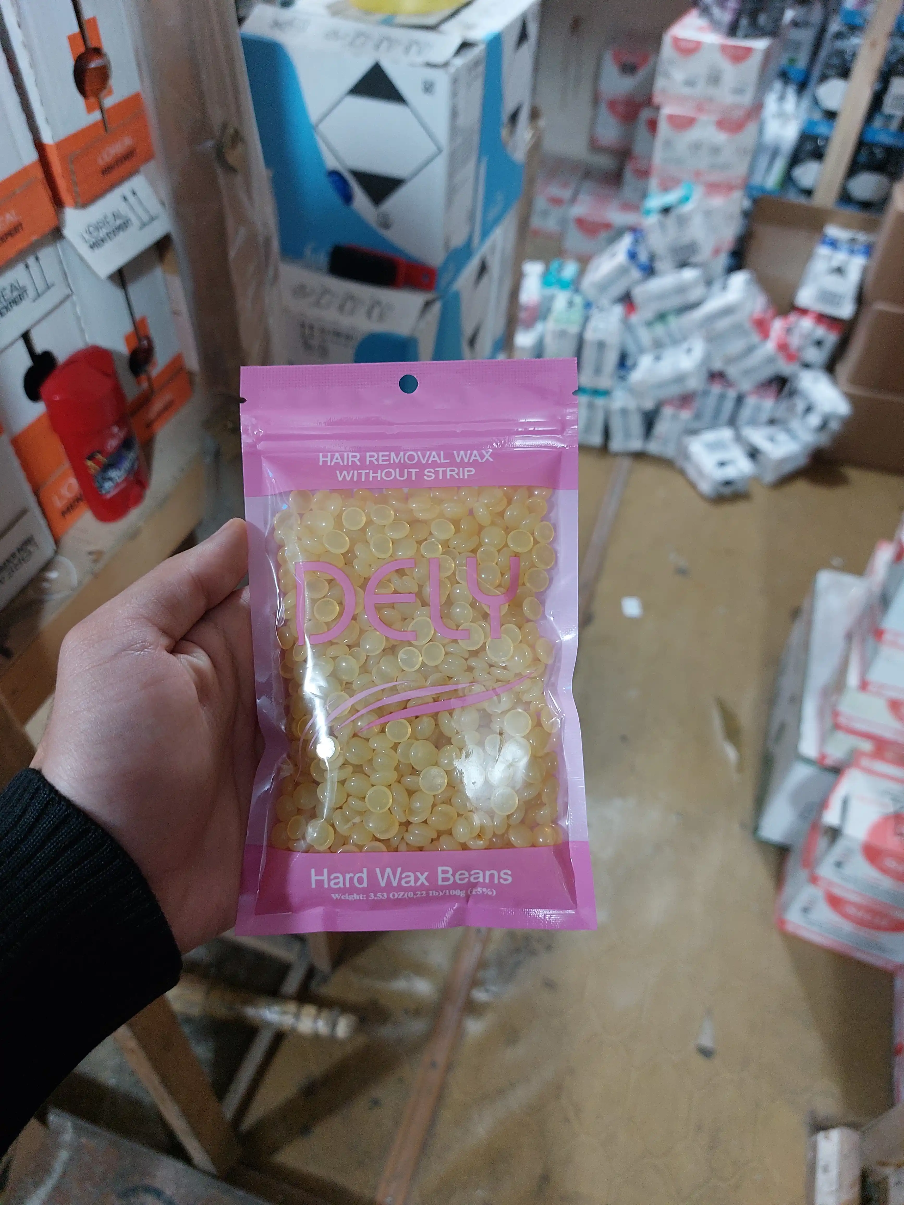 Воск для депиляции DELY, 100-450 гр, в гранулах