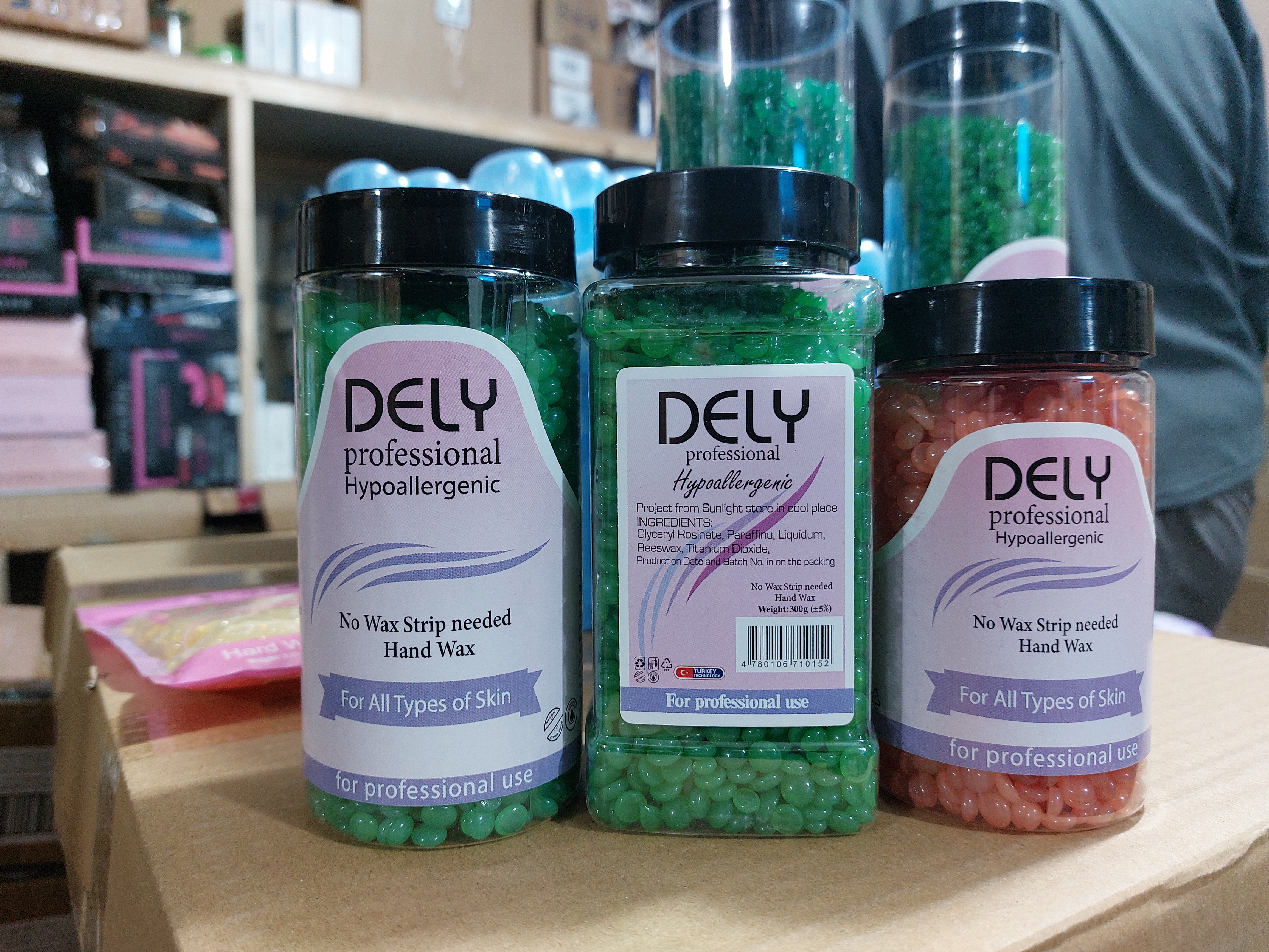 Воск для депиляции DELY, 100-450 гр, в гранулах