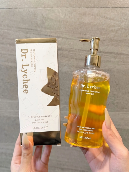 Парфюмированное масло-гель для душа Dr. Lychee