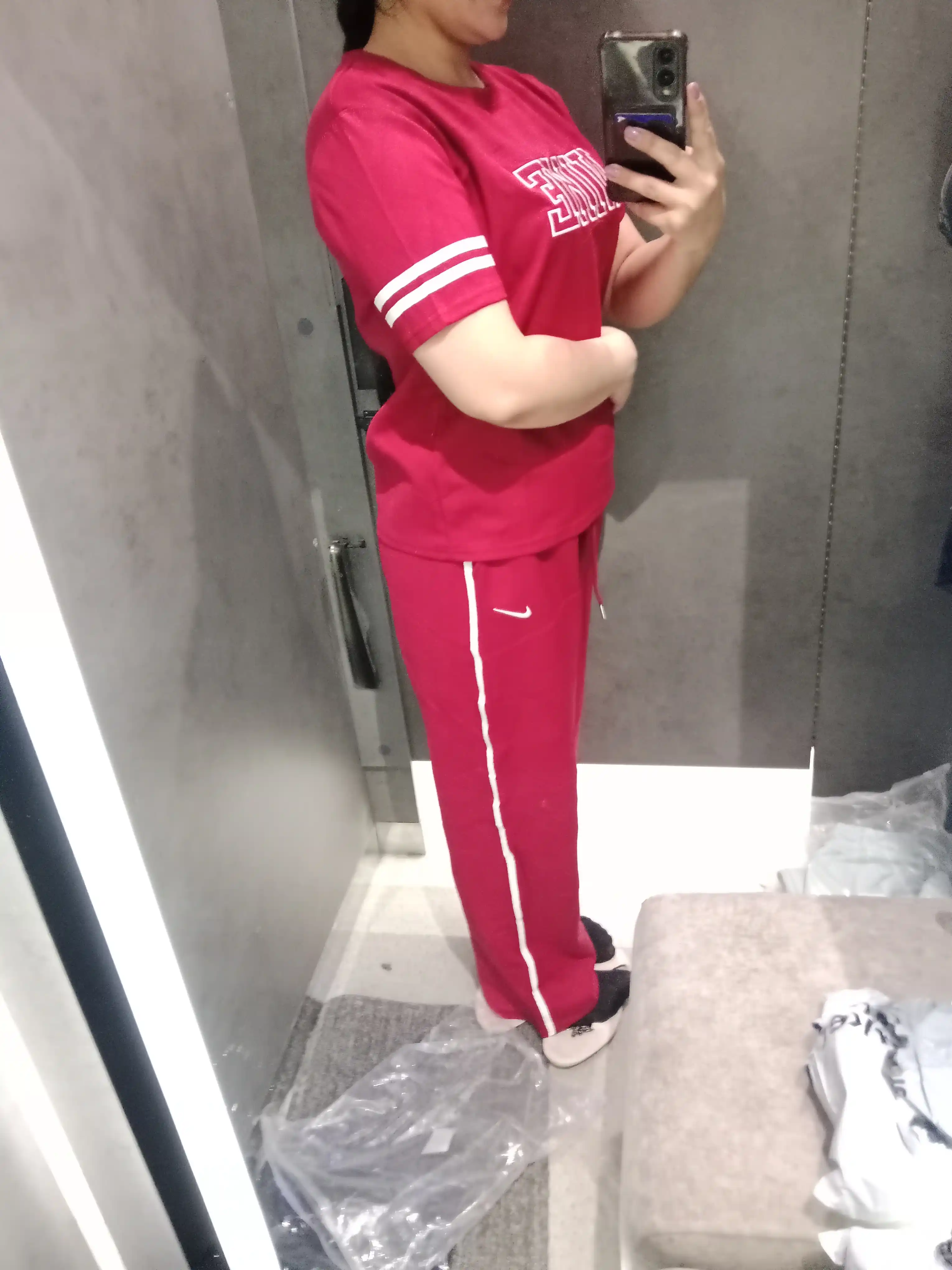 Ayollar uchun ikki baholik sport kostyumi, futbolka va shim, yozgi paxtalik to‘plam, standart 46-52
