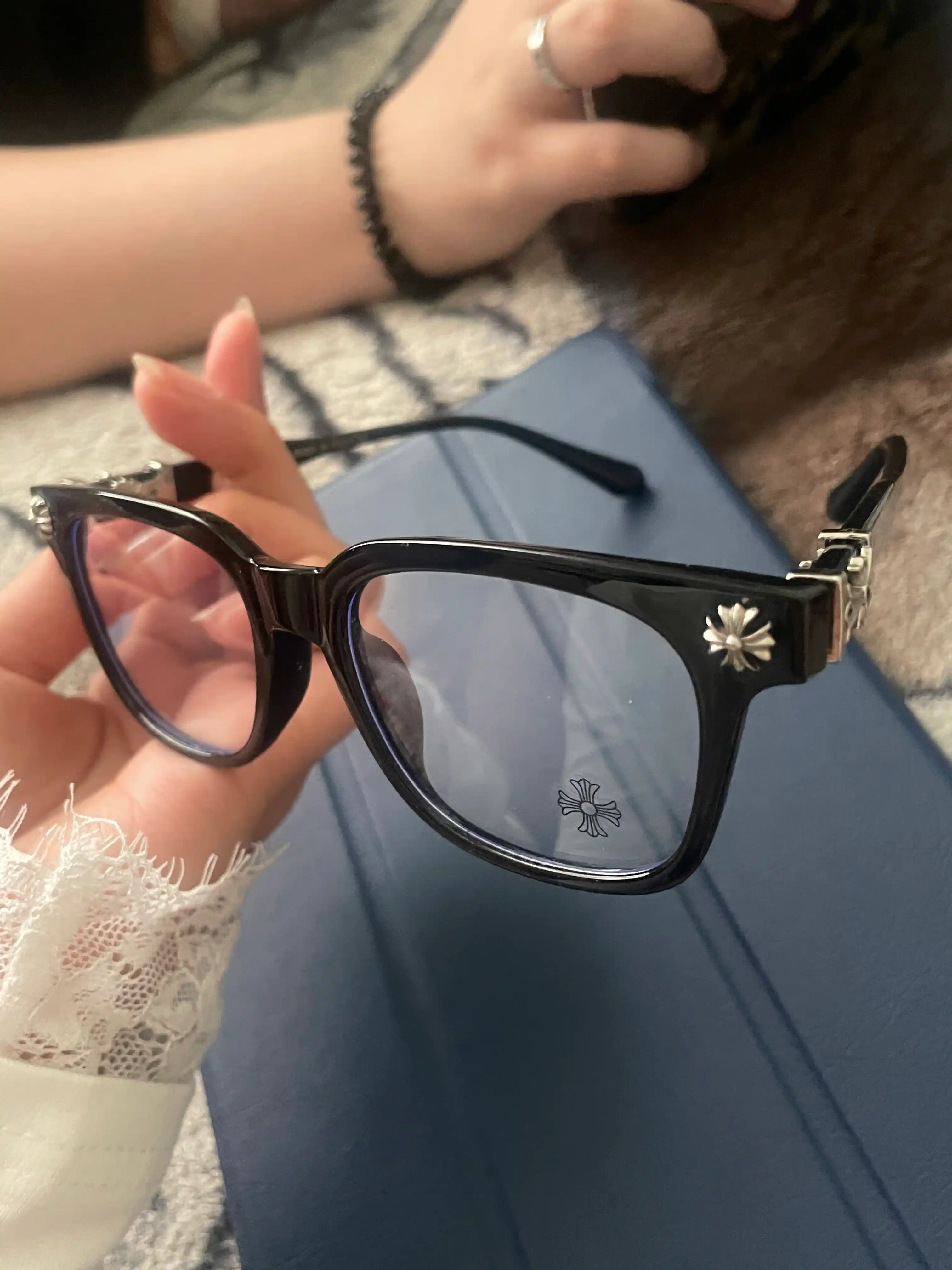 Chrome Hearts имиджевые очки, унисекс