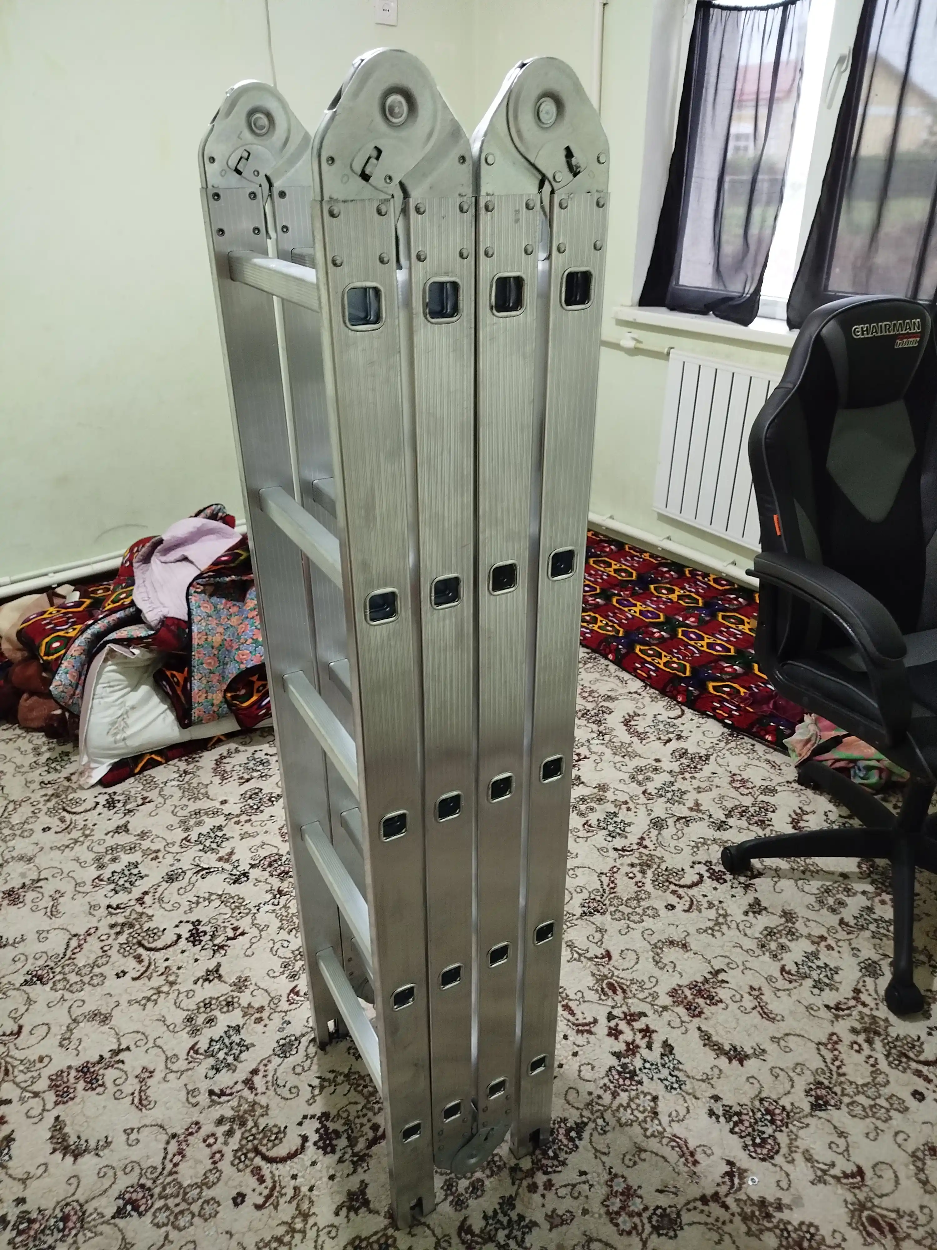 Perilla alyumin yigʻma narvon, ko'p funksiyali transformer zinapoya