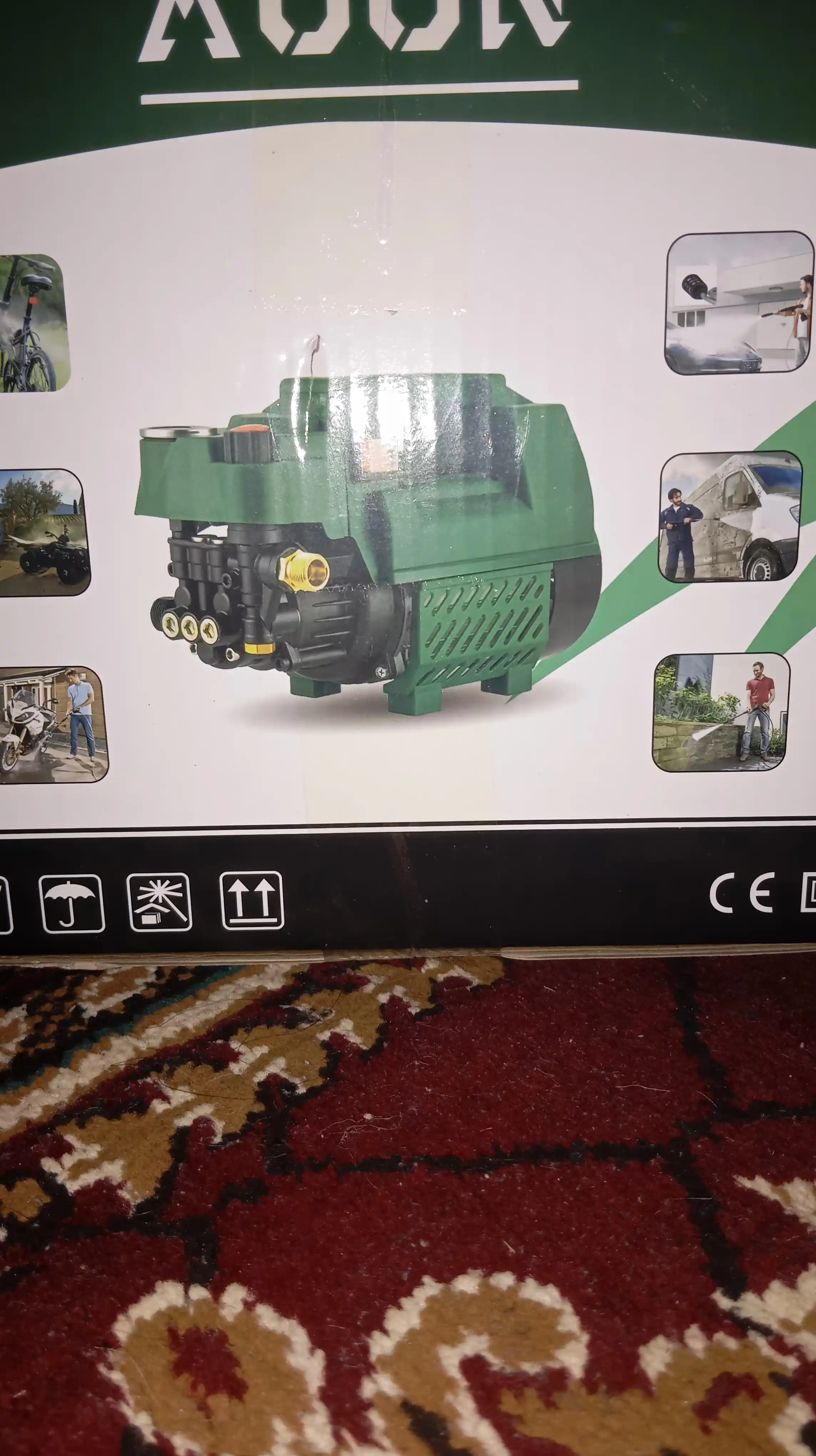 Yuqori bosimli avtomobil yuvish 2200W, avtomobil yuvish