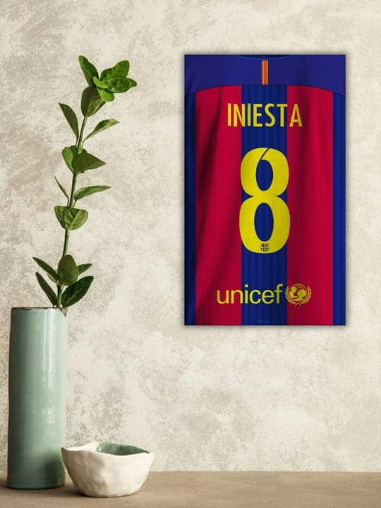 Dekorativ poster-nakleyka, A4 formatda, "Futbolchilar formasi"