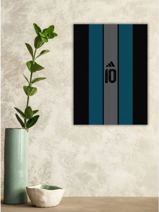 Dekorativ poster-nakleyka, A4 formatda, "Futbolchilar formasi"