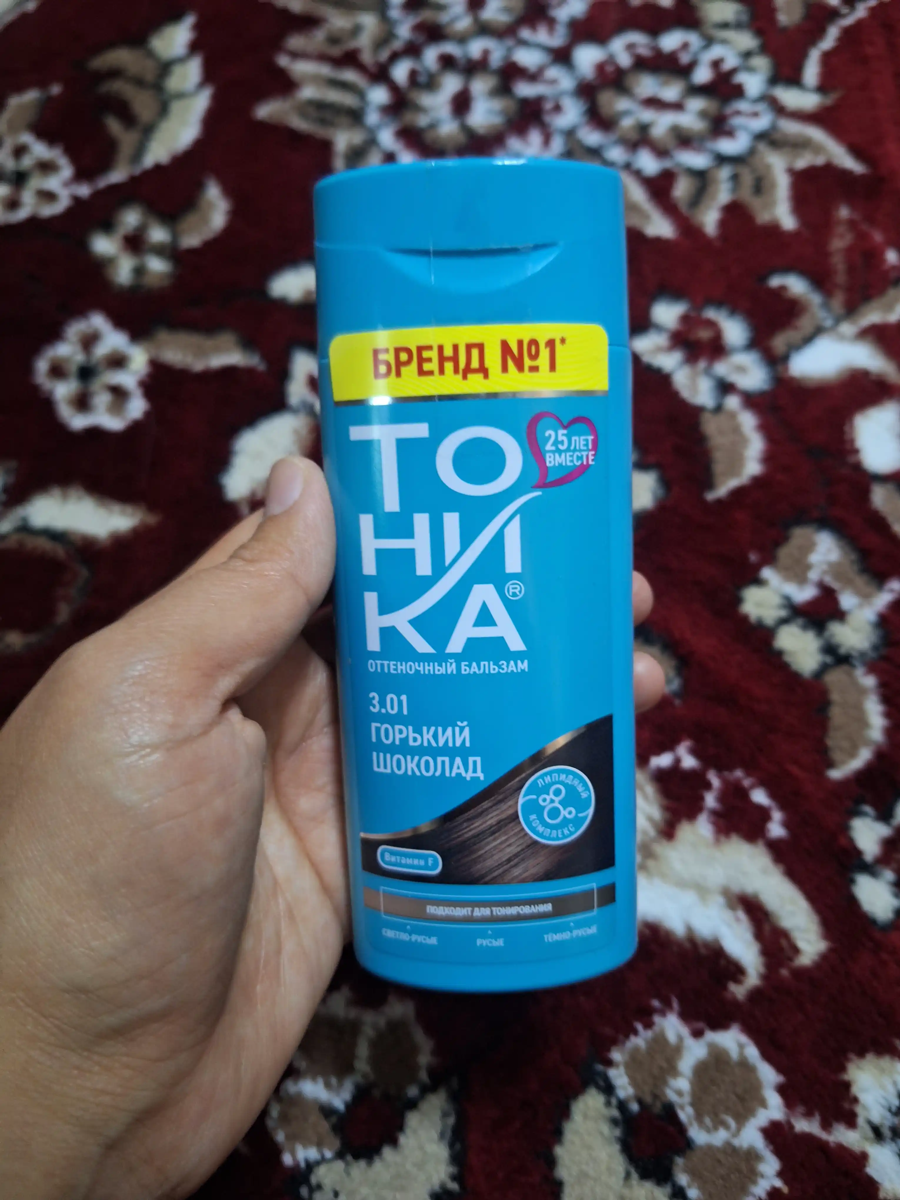 Rangli balzam Tonika, ton 3.01 Achchiq shokolad, 150 ml